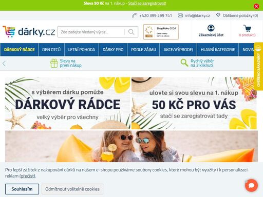 tisíce produktů skladem v čr - hledáte věci do bytu, pro kutily, děti či na zahradu? vše najdete přehledně na dárky.cz. 