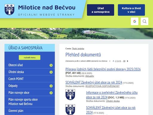 www.miloticenadbecvou.cz