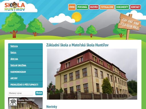 škola huntířov