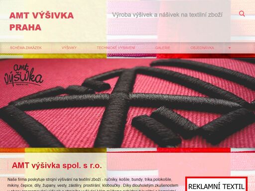 amt výšivka praha, výšivky na textil praha,vyhotovení výšivky, 3d výšivky na textil, výroba nášivek, výšivky na čvýroba výšivek, výšivka, programování výšivek ,výšivka praha, vyšívací programy, výroba nášivek, textilní zboží, amt výšivka, výšivky, nášivky, amt výšivka praha, snapback výšivka, praha výšivky, 3d výšivky na textil, výroba nášivek, výšivky na výšivky na textil praha, výroba výšivek, výšivka, výšivka praha, vyšívací programy, textilní zboží, programování výšivek, amt výšivka, výšivky, nášivky pracujeme s nejmodernější technologií programovacího centra a vyšívacích automatů tajima. naše nabídka sestává z následujících položek: výroba výšivek na textilní zboží, nášivky,vyšívací programy