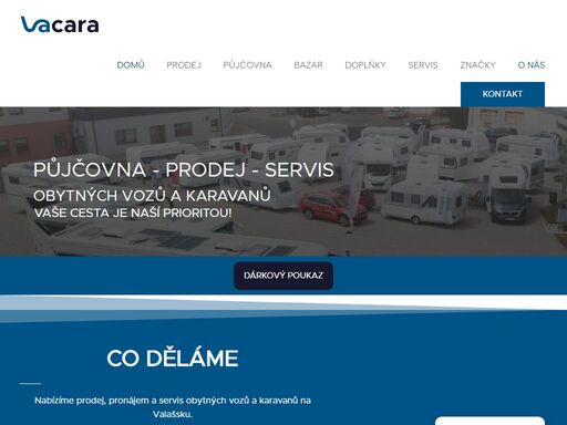 nabízíme prodej, půjčovnu a servis obytných vozů a karavanů na moravě. karavaning je náš koníček již více než 20 let.