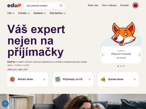 edufox je expert na prémiový digitální obsah pro efektivní studium – články a testy k maturitě, scio testům i přijímačkám na medicínu.