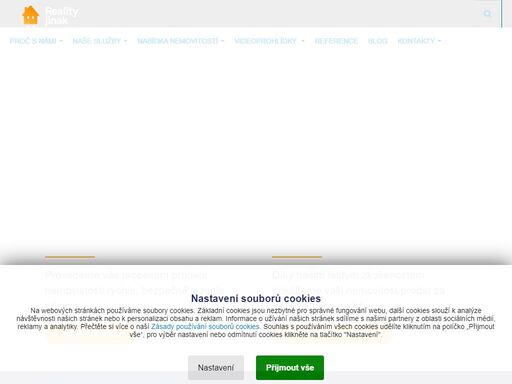realityjinak.eu - prodáváme nemovitosti jinak. videoprohlídky, rychlý prodej, za nejvyšší cenu.