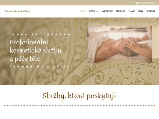 www.salon-lenkasedlackova.cz
