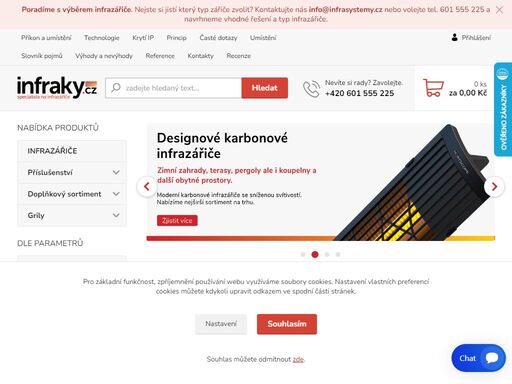 nejlevnější infazářiče v čr. vše skladem. nejširší sortiment infrazářičů a elektrického vytápění na trhu
