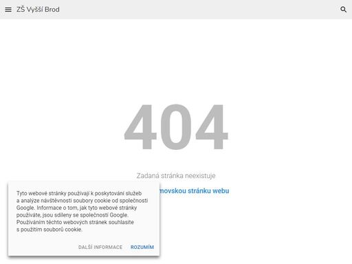základní škola a mateřská škola vyšší brod