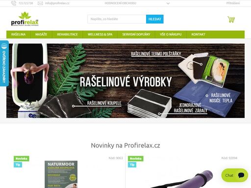 to nejlepší pro vaši relaxaci. dodáváme sortiment špičkové kvality pro maséry, fyzioterapeuty, wellness, lázně a také pro ty, kteří si chtějí dopřát lázeňské procedury v klidném domácím prostředí.