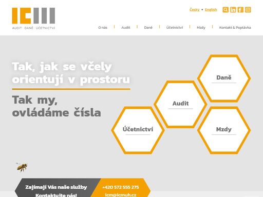     hlavní stránka icm s.r.o
