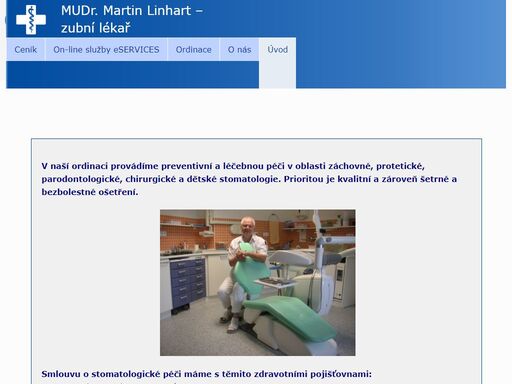 v naší ordinaci provádíme preventivní a léčebnou péči v oblasti záchovné, protetické, parodontologické, chirurgické a dětské stomatologie. prioritou je kval ...