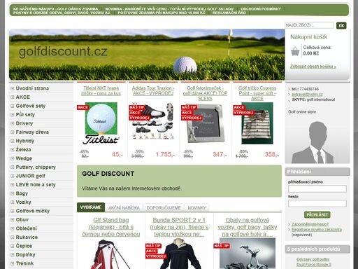 www.golfdiscount.cz