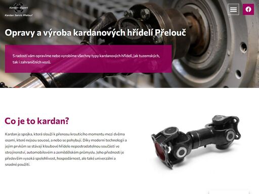 s radostí vám opravíme nebo vyrobíme všechny typy kardanových hřídelí, jak tuzemských, tak i zahraničních vozů.
