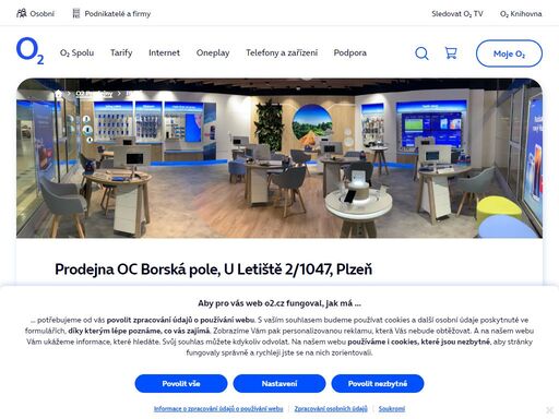 prodejna plzeň - oc borská pole, u letiště 2/1047. o2 služby, telefony, zařízení a příslušenství nebo profesionální podpora a spoustu dalšího, to nabízejí všechny naše značkové prodejny.