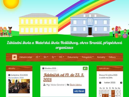 základní škola a mateřská škola hošťálkovy, okres bruntál, příspěvková organizace