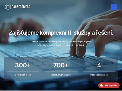 žijeme vývojem webových aplikací a aplikací na míru, tvorbou webových stránek a e-shopů, grafikou, on-line marketingem včetně správy sítí.