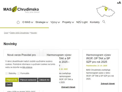 místní akční skupina chrudimsko byla založena v roce 2013 s cílem podporovat udržitelný rozvoj svého území.