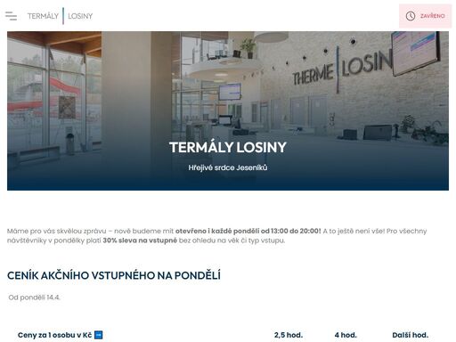 unikátní termální park v české republice, jediný svého druhu. nabízíme 9 termálních bazénů, sauny, masáže a spoustu atrakcí jak pro děti, tak pro dospělé.