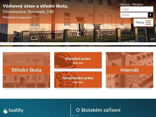 výchovný ústav a střední škola dřevohostice je chlapecké zařízení pro děti s nařízenou ústavní výchovou.kapacita ústavu je 28 dětí.