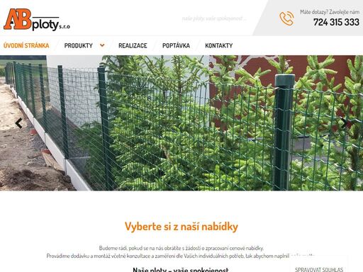 výrobky dodávané naší firmou ab ploty s.r.o., ať jde o klasické poplastované nebo pozinkované pletivo, brány a branky, pletivo svařované, plotové panely, lze charakterizovat jako výrobky s trvalou kvalitou, smyslem pro detail, atraktivním vzhledem a promyšlenou funkčností po celou dobu své životnosti.