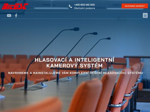 zajišťujeme vybavení jednacích sálů zastupitelstev měst, městských částí a krajů. navrhneme a přizpůsobíme hlasovací a konferenční systém na klíč.