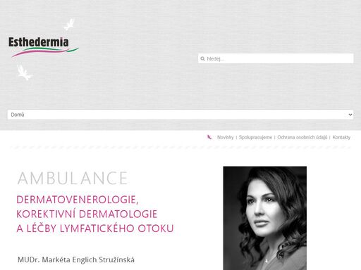 centrum estetické a laserové dermatologie a léčby lymfatického otoku v chrudimi.