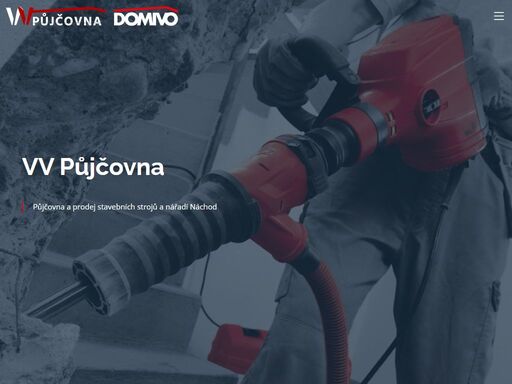 půjčovna a prodej stavebních strojů a nářadí náchod