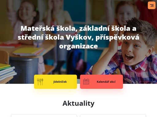 mateřská škola, základní škola a střední škola vyškov