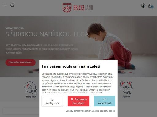 obchod s širokou nabídkou ne jen lega
