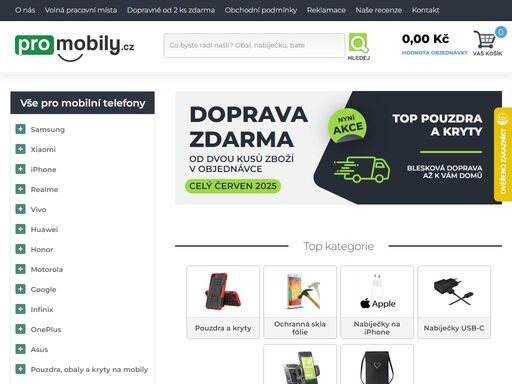 úžasná pouzdra, obaly a kryty na mobil ? doprava od dvou kusů zdarma ? 100 tisíc kusů skladem ? odesíláme v den objednávky