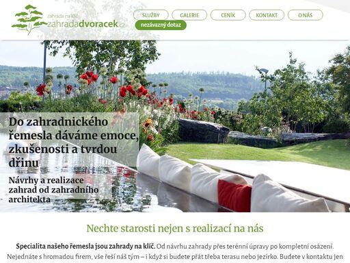 jsme zahradní architekti pro realizace zahrad brno a okolí. naše specialita jsou zahrady na klíč. od návrhu přes terénní úpravy po kompletní osázení.