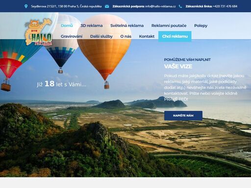 samolepky a polepy, 3d reklama, velkoplošný tisk, světelné reklamy, polep auta, malby na zeď, samolepky na zeď, realizace webů