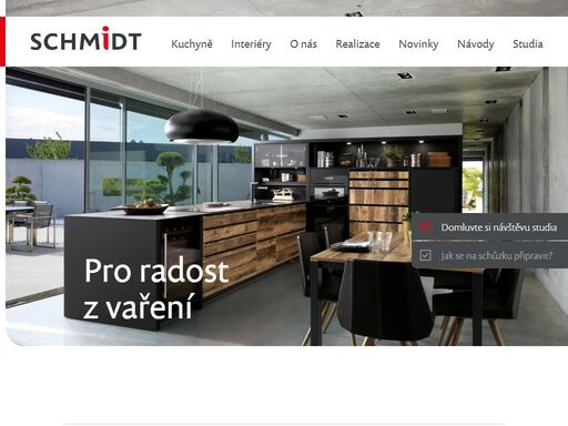 moderní i tradiční kuchyňské linky na míru, to jsou kuchyně schmidt. pro kuchyň stejně osobitou jako vaše kuchařské umění.