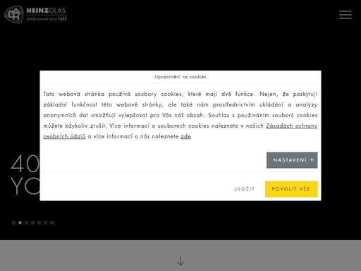 glass manufacturer, perfume and cosmetics industry