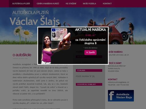 autoškola plzeň václav šlajs, nejlevnější autoškola plzeň