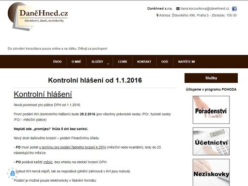 zabývám se daňovým poradenstvím, vedením účetnictví, daňovou evidencí (jednoduché účetnictví). zpracuji vaše daňové přiznání k dani z příjmu fyzických a právnic