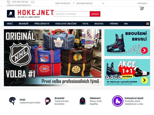 profesionální vybavení pro hokejisty. vybavení pro amatéry i profesionály ?? velikosti dětské, junior i senior ?? zboží skladem ?? od hokejistů pro hokejisty ??