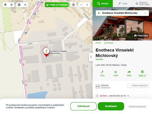 oblíbená česká služba mapy.cz se postupně rozrůstá do nového portálu mapy.com. nabízí podrobné hledání na mapách celého světa. ukáže detailní mapy všech měst a obcí, naplánuje trasy, hledá místa a podniky.