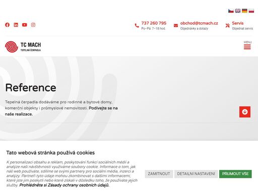 úsporné vytápění nemovitostí. návrh, montáž a servis tepelných čerpadel po celé české republice provádí tepelná čerpadla mach moravský krumlov.