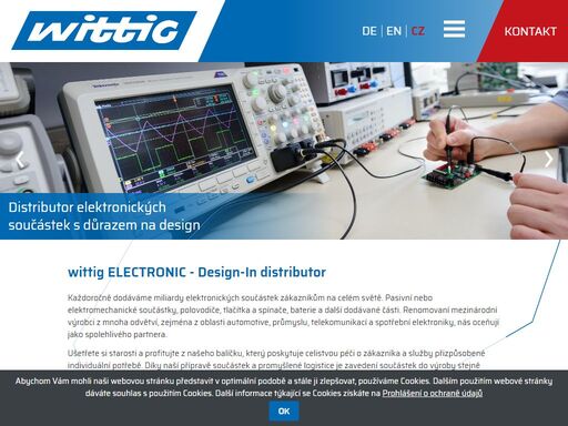váš expert na elektronické součásti  » wittig electronic gmbh » logistika ? distribuce ? zajištění kvality ? velké zásoby na skladě ? kontaktujte nás  nezávazně už nyní!
