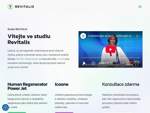 objevte human regenerator a icoone – moderní metody pro zlepšení kvality života, tvarování těla a podporu zdravého stárnutí.