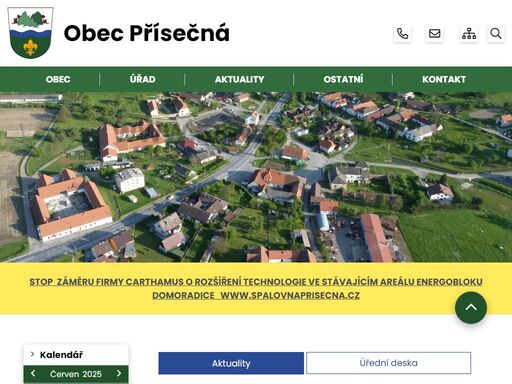obec přísečná