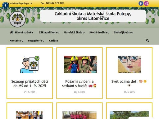 základní škola a mateřská š??kola polepy, okres lit?oměřice