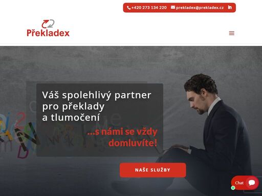 jsme česká překladatelská a tlumočnická agentura s kanceláří v centru prahy, specializujeme se mj. na překlady v oblastech práva, farmacie a techniky.
