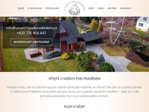 ubytování v jeseníkách v domácím prostředí ve vesnici bělá pod pradědem / domašov. ubytování v jeseníkách s dětmi. pro partu kamarádů.