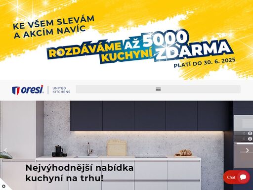 kuchyně oresi: kvalitní kuchyně a kuchyňské linky. kuchyně na míru i sektorové kuchyňské linky. plánujte kuchyně s oresi. kuchyně fotogalerie. německé luxusní kuchyně bauformat, kuchyně livanza a chytré kuchyně dolti 