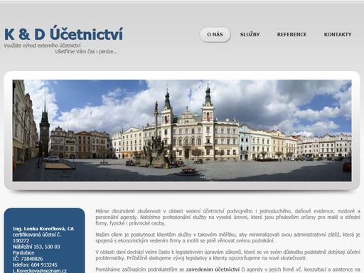 máme dlouholeté zkušenosti v oblasti vedení účetnictví podvojného i jednoduchého, daňové evidence, mzdové a personální agendy.