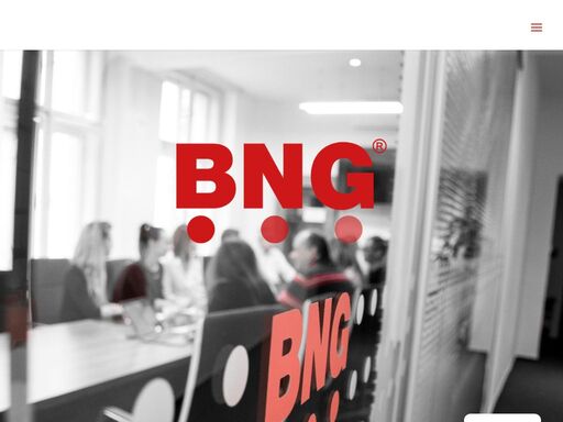 jsme výrobně-obchodní holding bng group, a. s. celý holding zaměstnává 165 lidí a roční obrat se pohybuje na úrovni cca 950 mio czk/rok (37,7 mio eur/rok). jsme podílovými vlastníky ve 12 výrobních a obchodních společnostech.