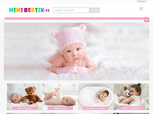 mimibertik.cz - e-shop s potřebami pro miminka, dětské a kojenecké zboží pro nejmenší. vše skladem. doprava zdarma od 2500 kč.