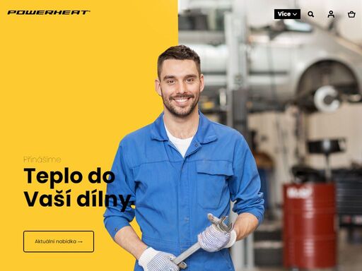 teplo do vaší dílny. 