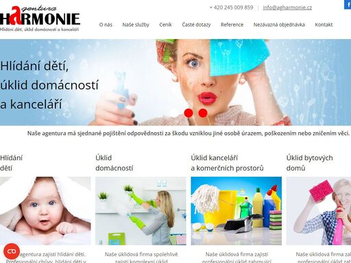 potřebujete uklidit, vyžehlit, umýt okna nebo pohlídat děti či zvířata? žádný problém! rádi vám zajistíme profesionální úklid, babysitting a další služby.