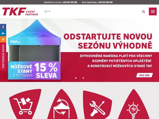 přední český dodavatel eventového vybavení s dlouholetou tradicí. specializujeme se na výrobu i půjčování párty stanů, reklamních nafukovadel, vlajek, nábytku, atd.